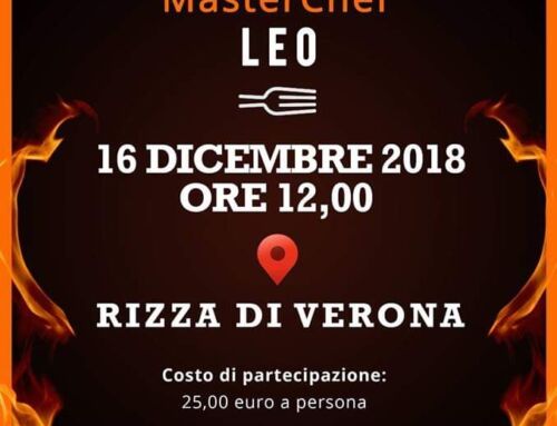 Masterchef Leo per un Natale diverso dal solito