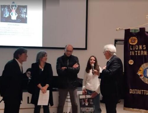 Elena Calbiani premiata dal Lions Club Rovereto San Marco